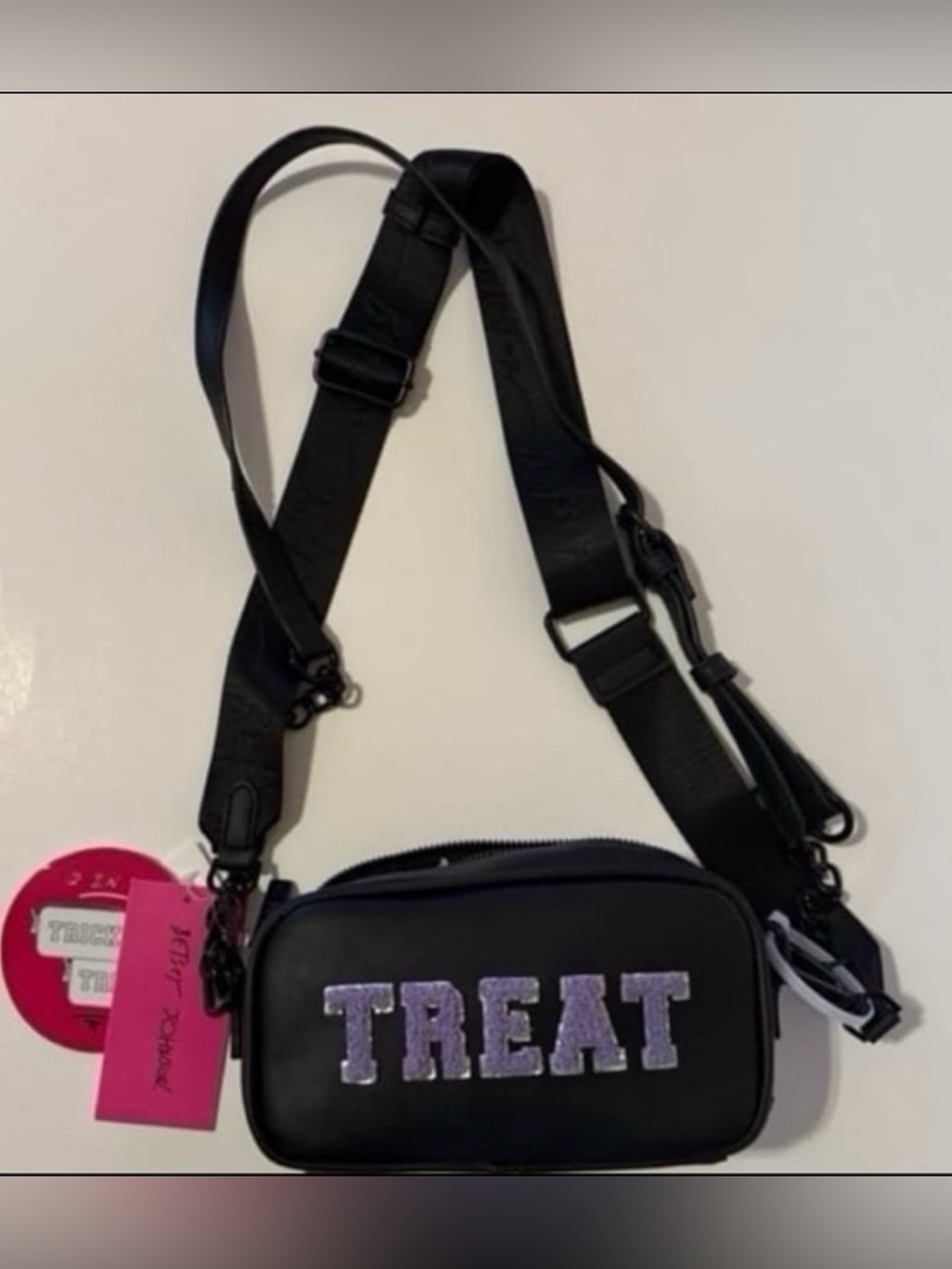 Betsey Johnson Halloween Trick Treat crossbody bag